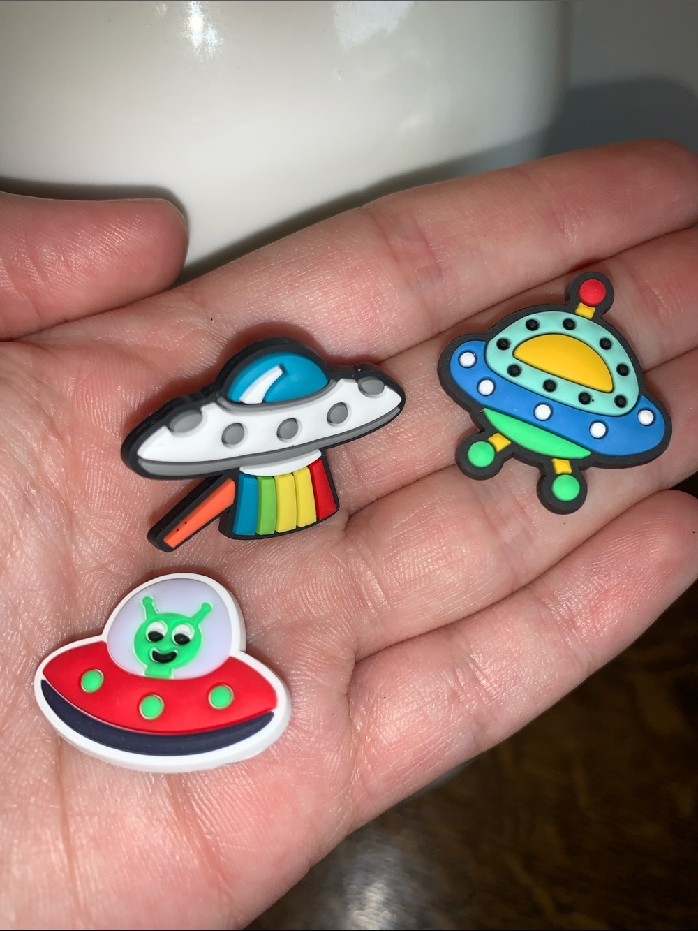 Alien UFO Crocs Charms - Set of 3